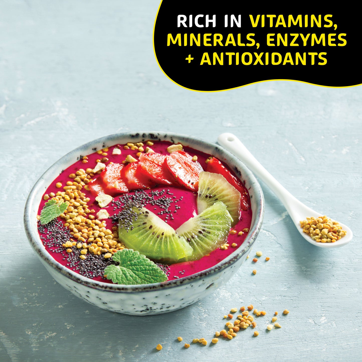 Helio Hives Bee Pollen 250g - Premium Australian Bee Pollen