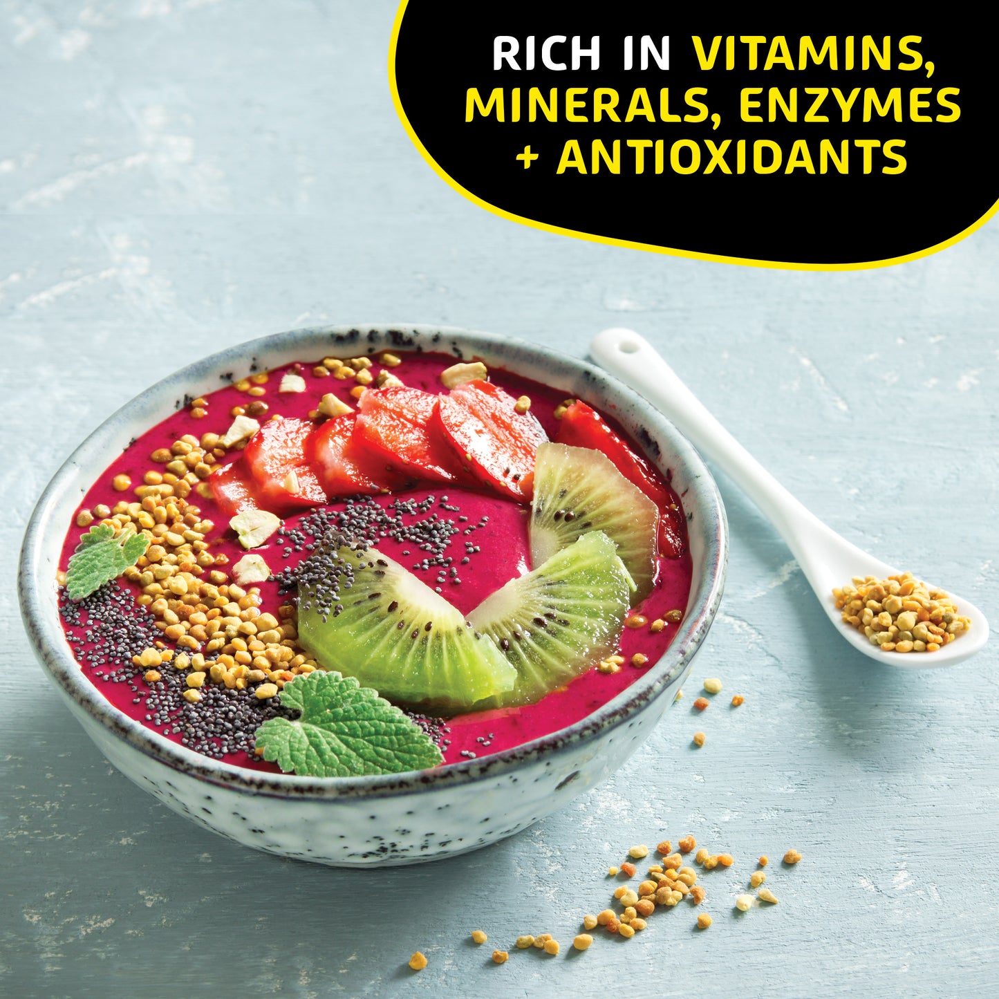 Helio Hives Bee Pollen 250g - Premium Australian Bee Pollen