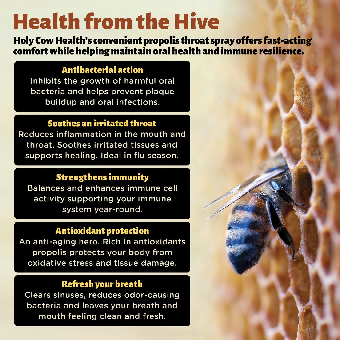 Propolis Manuka Throat Spray