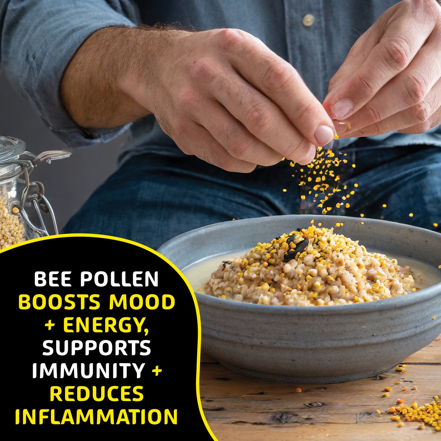 Helio Hives Bee Pollen 250g - Premium Australian Bee Pollen
