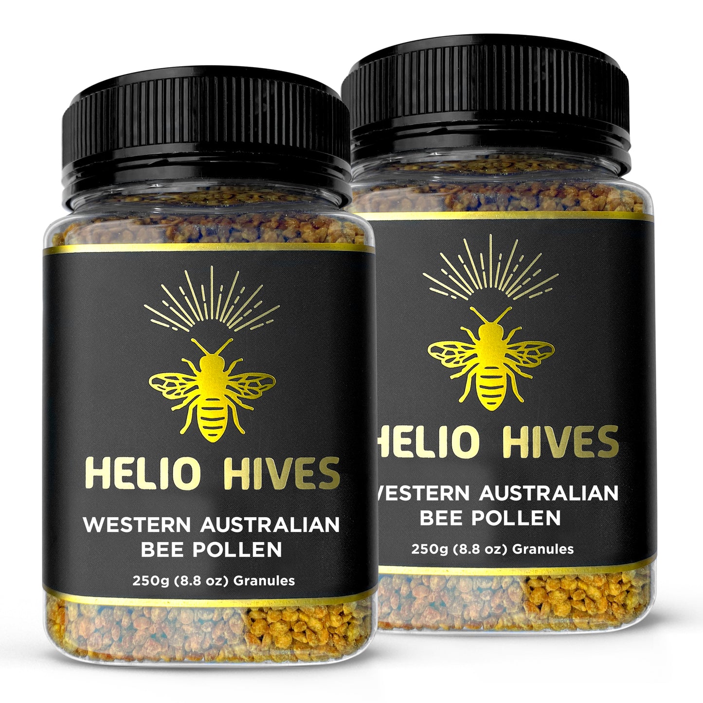 Helio Hives Bee Pollen 250g (2-Pack)