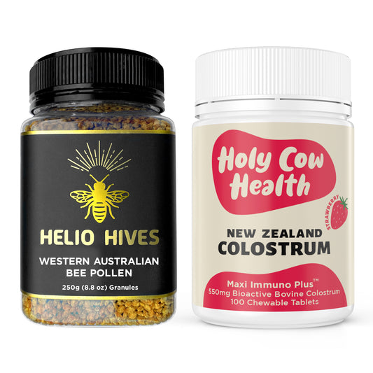 Pollen & Colostrum Chewable Tablets - Ultra Health Pack