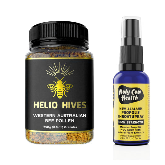 Bee Pollen + Propolis Manuka Throat Spray Pack